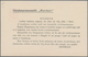 Island - Ganzsachen: 1919, 5 Aur On 10 Aur Carmine Overprint Postal Stationery Card With Additional - Postwaardestukken