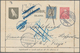 Island - Ganzsachen: 1907 Letter Card KCIX. 10a. Red Sent From Reykjavik To Berlin Germany By S.M.S. - Postal Stationery