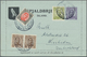 Island - Ganzsachen: 1924, 15 Aur Card Letter Uprated With 4, 5 And Pair Of 8 Aur Christian X Sent F - Ganzsachen