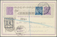 Island - Ganzsachen: 1924, 15 Aur Double Card Uprated With 40 Aur Christian X. Sent Registered Witho - Ganzsachen