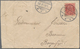 Island - Stempel: "BORGARNES" Crown Handstamp Used On Back Of Cover From Reykjavik To Borgarfirdi In - Sonstige & Ohne Zuordnung