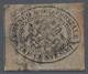 Italien - Altitalienische Staaten: Kirchenstaat: 1867, 3 C Black On Redish-gray Cancelled With Dot S - Papal States