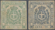 Italien - Altitalienische Staaten: Modena: 1859. Provisional Government. 5 C Green And 30 C Dark Gre - Modena