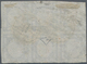 Italien - Altitalienische Staaten: Neapel: 1861. 1 Gr. Blackish Grey, Horizontal Block Of Six, Cance - Neapel