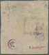 Italien - Altitalienische Staaten: Neapel: 1858, 50 Gr Brownish Rose Cancelled With Frame Postmark, - Napels