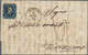 Delcampe - Italien - Altitalienische Staaten: Sardinien: 851, 20 C Blue Each Single Franking On Five Folded Let - Sardinië