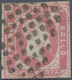 Italien - Altitalienische Staaten: Sardinien: 1851, 40 Cent Rose, Touched At The Top, Cut In At The - Sardinia