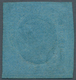 Italien - Altitalienische Staaten: Sardinien: 1853: 20 Cents Blue, Unused With Parts Of The Original - Sardinien