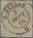 Italien - Altitalienische Staaten: Sardinien: 1852. 40 C Light Rose, Cancelled By Rare Double Circle - Sardinië