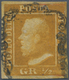 Italien - Altitalienische Staaten: Sizilien: 1859. 1/2 Grano Brownish-yellow, 1st Plate, Naples Pape - Sicilië