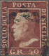 Italien - Altitalienische Staaten: Sizilien: 1859. 50 Gr. Reddish Brown, Good Margins, Cancelled By - Sizilien