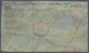 Italien - Altitalienische Staaten: Toscana: 1851, 1 So Golden Yellow Horizontal Pair Cancelled With - Toskana