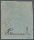 Italien - Altitalienische Staaten: Toscana: 1851. 1 Soldo Citron Yellow On Bluish Paper, Cancelled B - Toscane