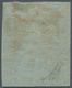 Italien - Altitalienische Staaten: Toscana: 1851. 1 Soldo Orange On Greyish Paper, Cancelled By Doub - Toskana