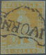 Italien - Altitalienische Staaten: Toscana: 1851, 1 So Lime Cancelled With Ornament Postmark, Full M - Toskana