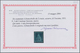 Italien - Altitalienische Staaten: Toscana: 1851. 2 Cr Blue, Unused And Regummed, Certificate Chiava - Toskana