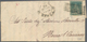 Italien - Altitalienische Staaten: Toscana: 1851, 2 Cr Blue Each Single Franking On Two Folded Lette - Toskana