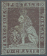 Italien - Altitalienische Staaten: Toscana: 1851, 9 Cr Violet-brown On Blue Paper Mint With Original - Toscane