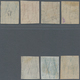 Italien - Altitalienische Staaten: Toscana: 1857/1859, 1 Qu To 9 Cr Complete Set Of Seven Items Canc - Toskana