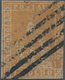 Italien - Altitalienische Staaten: Toscana: 1857. 1 Soldo Ocre, Cancelled By Mute Five Bars Killer. - Tuscany