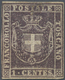 Italien - Altitalienische Staaten: Toscana: 1860. Provisional Government. 1 Centes Brown, Mint With - Toskana