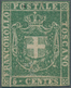 Italien - Altitalienische Staaten: Toscana: 1860, Provisional Government, 5 C Green, Slightly Touche - Toskana