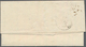 Italien - Altitalienische Staaten: Toscana: 1851, 10 Cr Brown Each Single Franking On Five Folded Le - Toskana