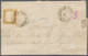 Italien: 1862, Viktor Emanuel 10 C Brown-yellow (bistro Giallastro) On Cover Sent From "ST.ANGELO LO - Usati
