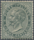 Italien: 1863. 5 C Olive Green, Turin Printing, Discrete Centering, Certificate Dr. Avi. Sassone 350 - Used