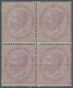 Italien: 1863, 60 Cent. Violet In Block Of Four Mint Never Hinged, Genuine And Immaculate, Signed An - Used