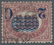 Italien: 1878, 2c On 5.00 L Service Stamp, Inverted Overprint, Cancelled. Certificate Enzo Diena. - Used