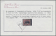 Italien: 1878, 2c On 5.00 L Service Stamp, Inverted Overprint, Cancelled. Certificate Enzo Diena. - Used