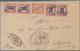 Italien: 1881: Letter From VAIRANO With "two Kings" Mixed Franking, 2 Cent VEII And 2 C On 5L "servi - Used