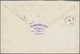 Italien: 1890: 1 Lire Brown/orange-yellow, Single Franking, On Registered Letter From Florence To Vi - Gebraucht