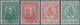Italien: 1910, Garibaldi Complete Set Of Four Mint Lightly Hinged, Mi. € 398,-- (Sass. 87/90, € 600, - Used