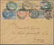 Italien: 1926. Three Air Mail Letters From Genua Or Rome Within Italy Each Franked With The Complete - Gebraucht