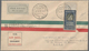 Italien: 1932, Airmail 100l. "Dante Alighieri", Top Marginal Copy (slightly Unfresh Appearance) On C - Gebraucht