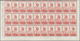 Italien: 1954, 25l. Red "Carlo Collodi/Pinocchio" Showing Variety "White Background", Marginal Block - Gebraucht