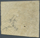 Italien - Portomarken: 1863, Ziffernzeichnung 10 C. Gelb Dreiseitig Voll- Bis Breitrandig Und Unten - Segnatasse