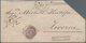 Italienische Post In Der Levante: 1874, 60 Cent. Lilac Single Franking On Letter To Livorno, Tied By - Algemene Uitgaven
