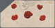 Italienische Post In Der Levante: 1874, 60 Cent. Lilac Single Franking On Letter To Livorno, Tied By - Emissioni Generali