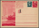 Delcampe - Italien - Ganzsachen: 1944, Repubblica Sociale, Not Issued 75c.+75c. Double Card "Opere Del Regime - - Postwaardestukken