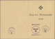 Italien - Besonderheiten: 1940/1943, Tag Der Wehrmacht, So Called "ROMMEL"-commemorative Folder With - Zonder Classificatie