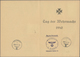 Italien - Besonderheiten: 1940/1943, Tag Der Wehrmacht, So Called "ROMMEL"-commemorative Folder With - Unclassified