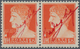 Italien - Besonderheiten: 1943, "Badoglio", Red Overprint On 1.75l. Orange, Vertical Pair, Unmounted - Zonder Classificatie