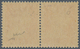 Italien - Besonderheiten: 1943, "Badoglio", Red Overprint On 1.75l. Orange, Vertical Pair, Unmounted - Ohne Zuordnung