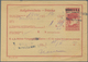 Jugoslawien - Ganzsachen: 1919 Used Receipt For Telegrams With Imprint "DRZAVA S.H.S./Bosna I Herzeg - Postwaardestukken