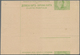 Jugoslawien - Ganzsachen: 1919/1921, 15 Vin Blue An 25 Pa Green Postal Stationery Cards Each With St - Ganzsachen