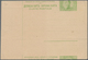 Jugoslawien - Ganzsachen: 1919/1921, 15 Vin Blue An 25 Pa Green Postal Stationery Cards Each With St - Postal Stationery