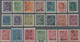 Jugoslawien - Besonderheiten: 1919, CELJE ISSUE, Group Of 33 Different Stamps With Ovp 'SHS SLOVENIJ - Andere & Zonder Classificatie